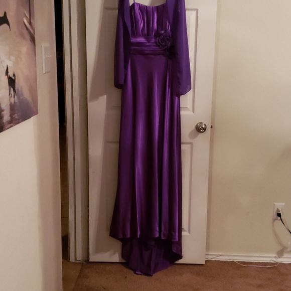 Purple Prom Gown - Picture 2 of 6